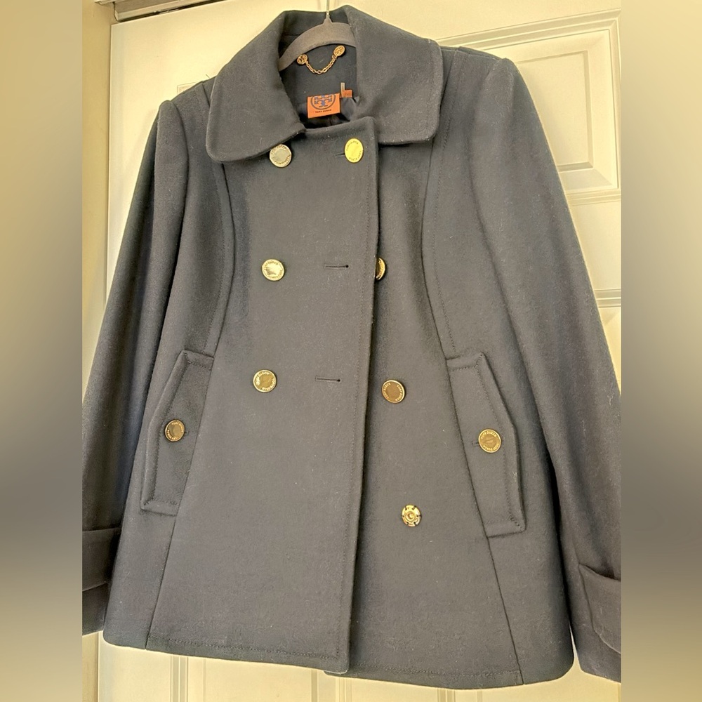 Tory Burch Bernadine Wool Peacoat w/ box and tag